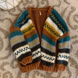 Roolee oversized sweater cardigan